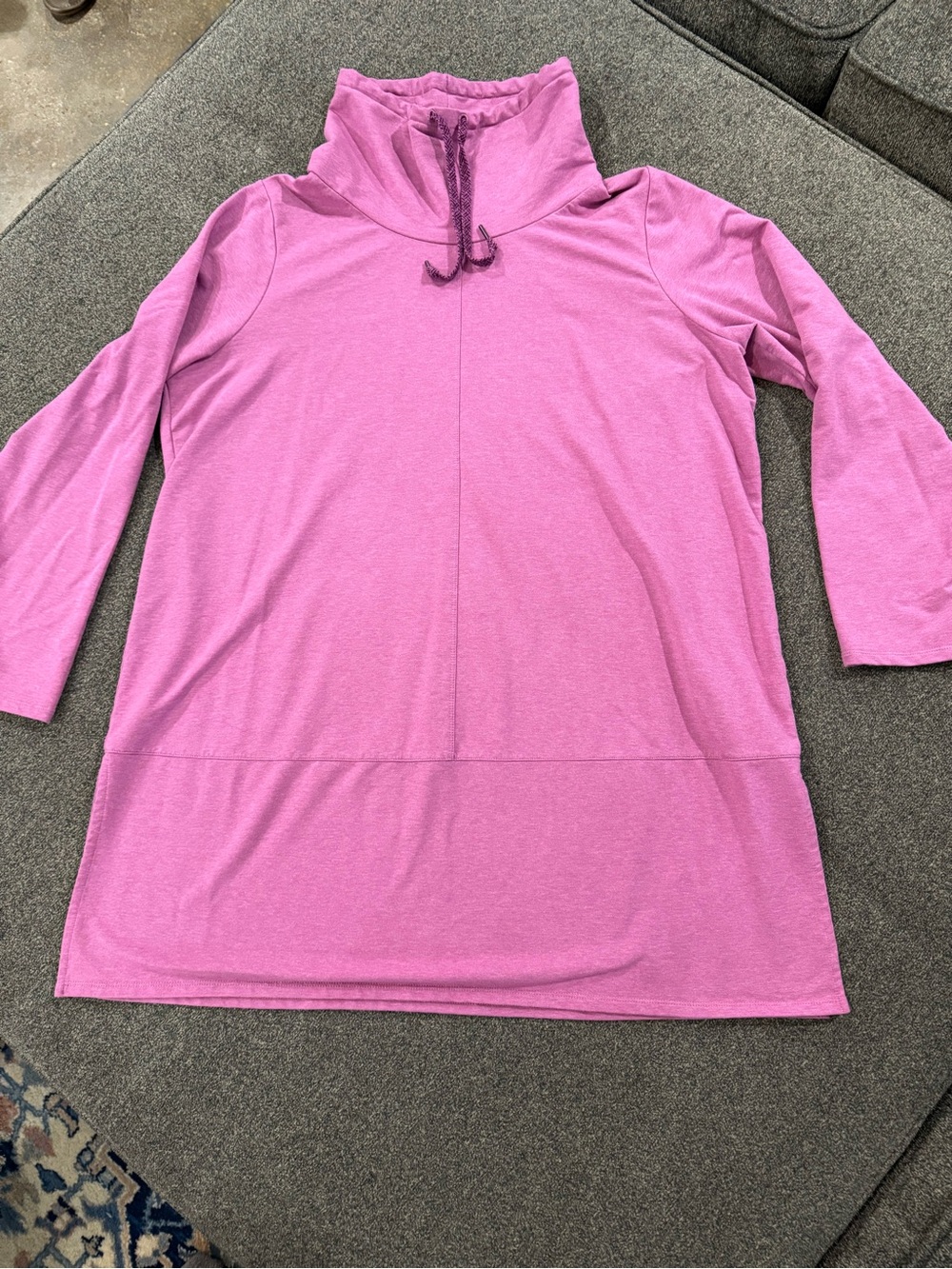 JJILL Fit Pink Long Sleeve Cowl Neck Top